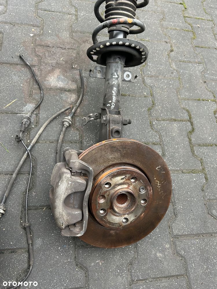 Kangoo III 2013- zwrotnica lewa 1.2tce mc-pherson kopyto noga - 3