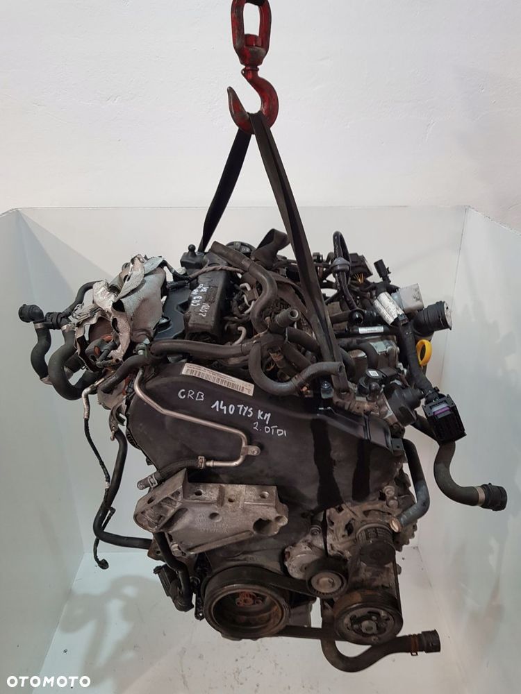 silnik kompletny vw seat audi 2.0 tdi 150km crb 140tys km - 3