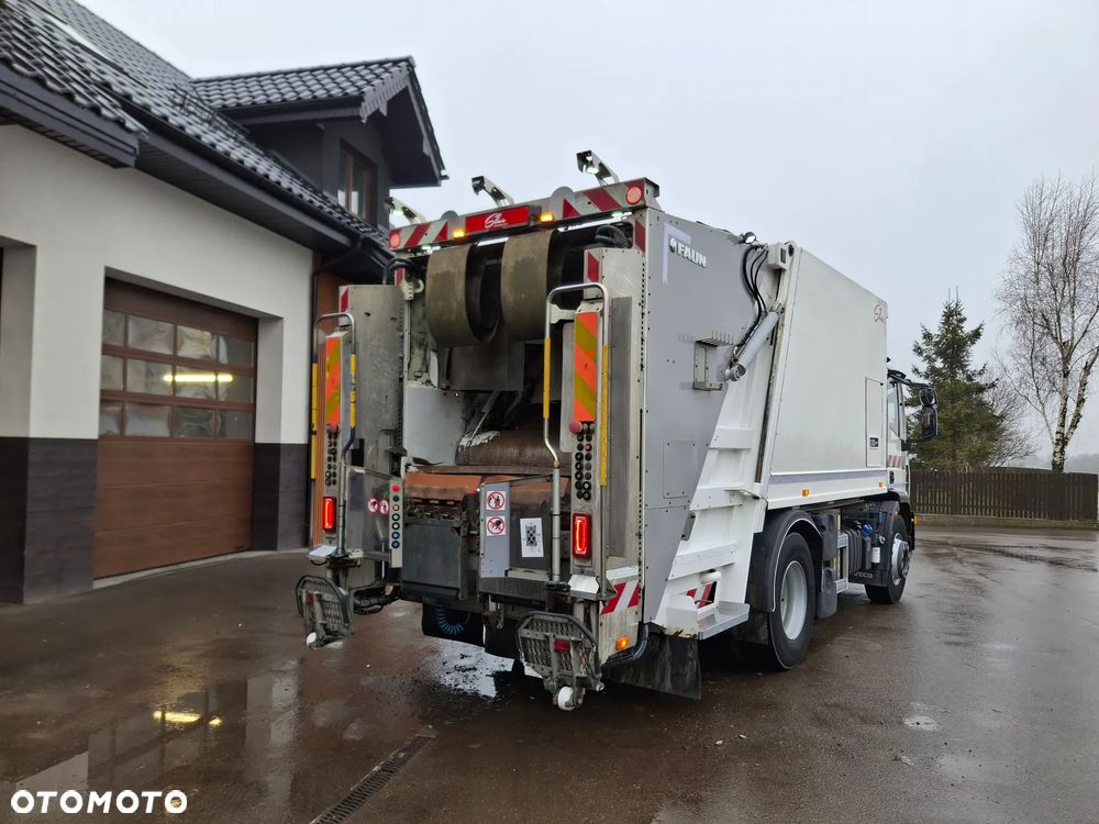 Iveco Eurocargo 190EL28 Śmieciarka FAUN VR3 LEV Euro 6 2 Osie Zawieszenie Na Poduszkach Centralny Zamek Klimatyzacja Wywóz Śmieci - 4