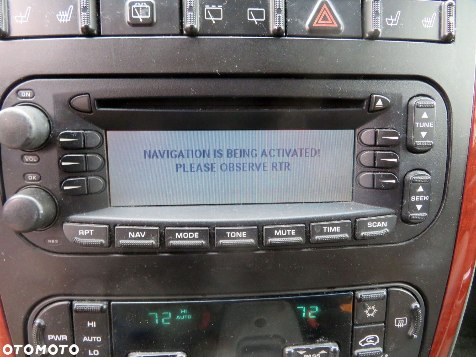 RADIO NAWIGACJA FABRYCZNA GRAND VOYAGER IV RG RS LIFT 5064119AB CHRYSLER 2005-2008 - 1