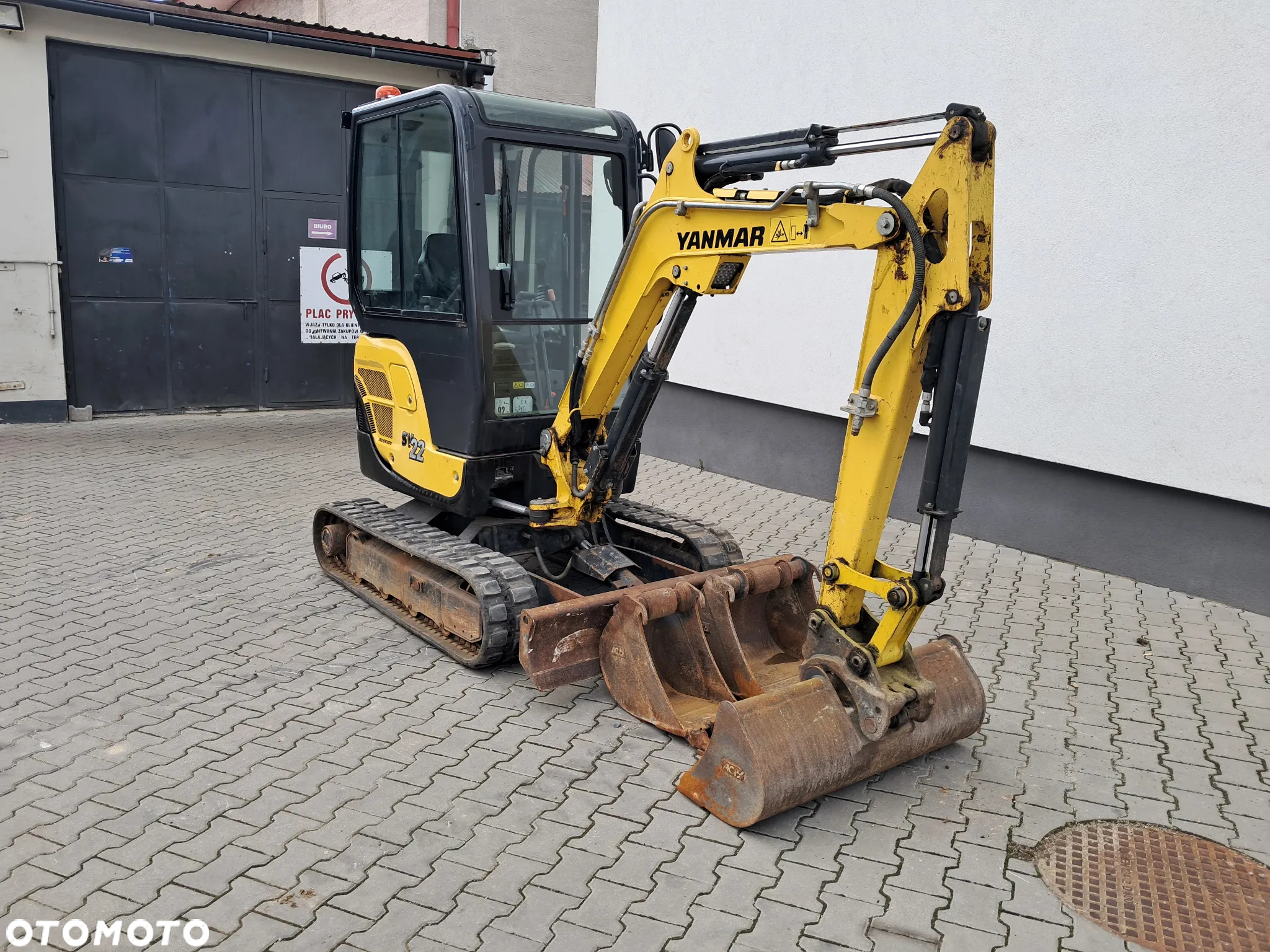 Yanmar SV 22 minikoparka waga 2275kg 2.3T *3 łyżki * 2021r * 1150 mtg * szybkozłącze * silnik Yanmar dwie prędk jazdy - 11