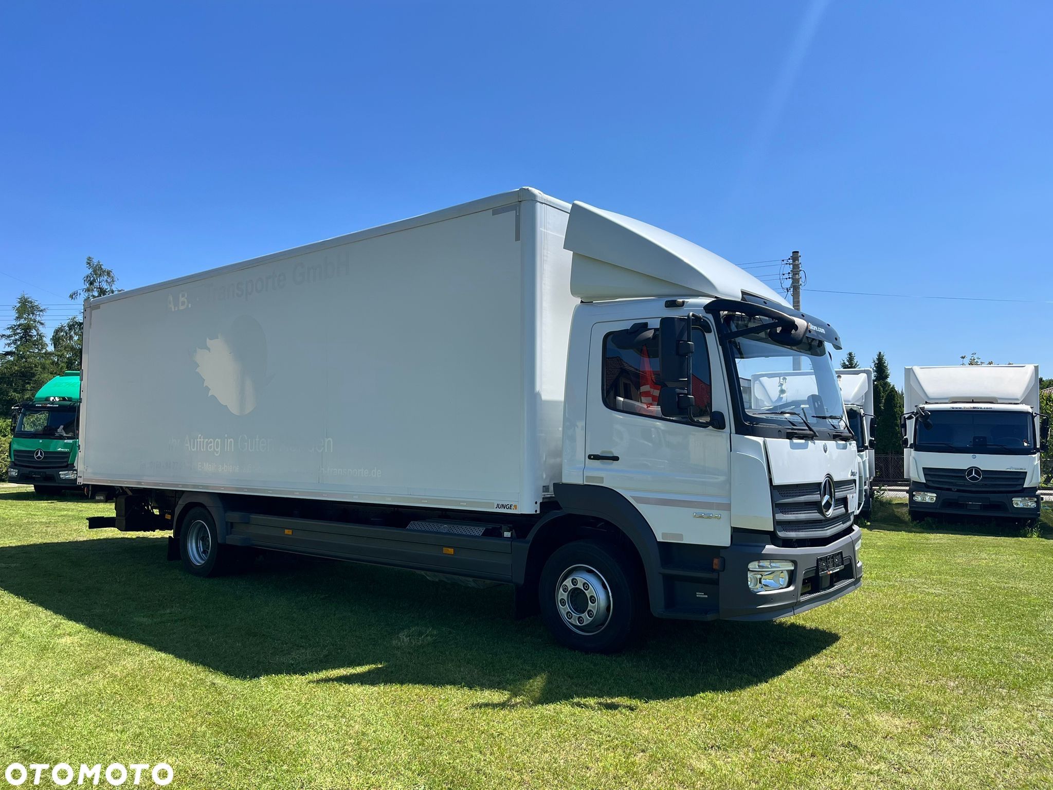 Mercedes-Benz ATEGO 1224L | KONTENER 8.05 m | 20 Palet | - 1