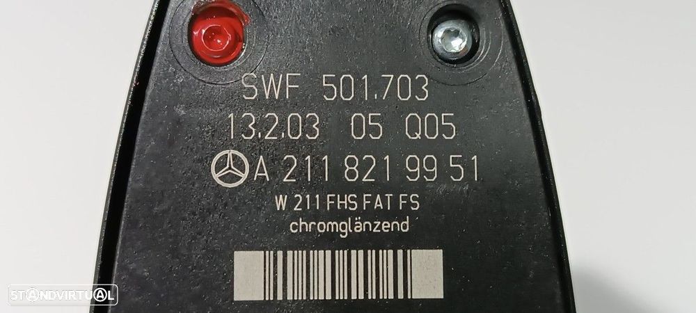 COMANDO ELEVADOR FRENTE ESQUERDO MERCEDES CLASE E (W211) BERLINA E 270 CDI (211.... - 4