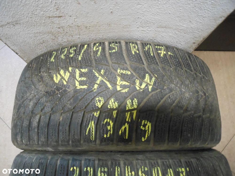 Opony 225/45r17 nexen winguard sport 2 6,7mm zima para - 2