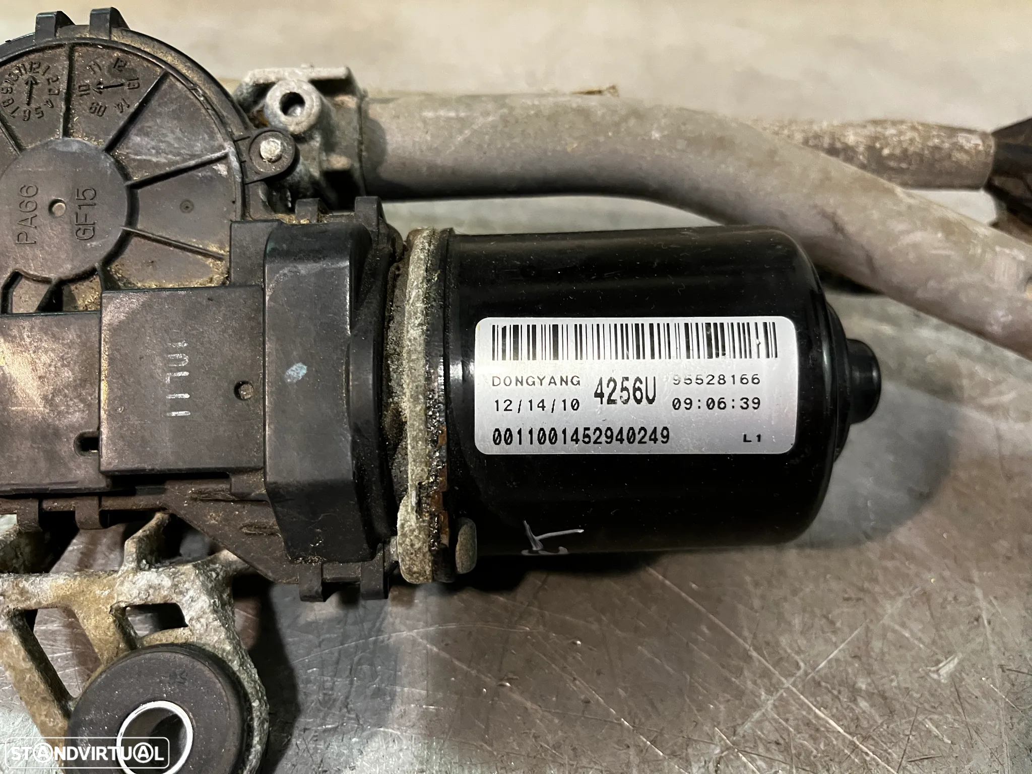 MOTOR / SISTEMA LIMPA VIDROS CHEVROLET SPARK - 4