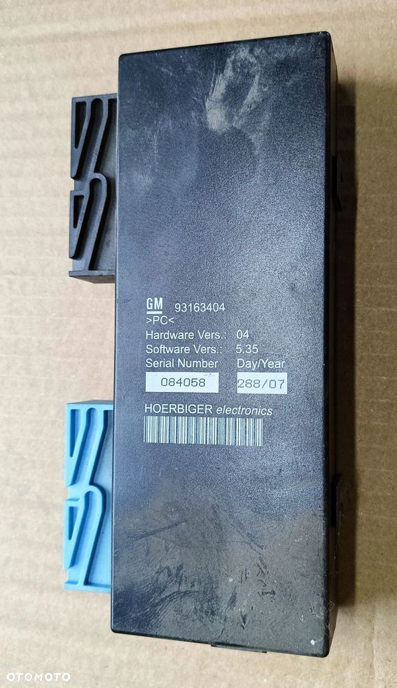 Tigra B moduł sterownik dachu Opel - 1