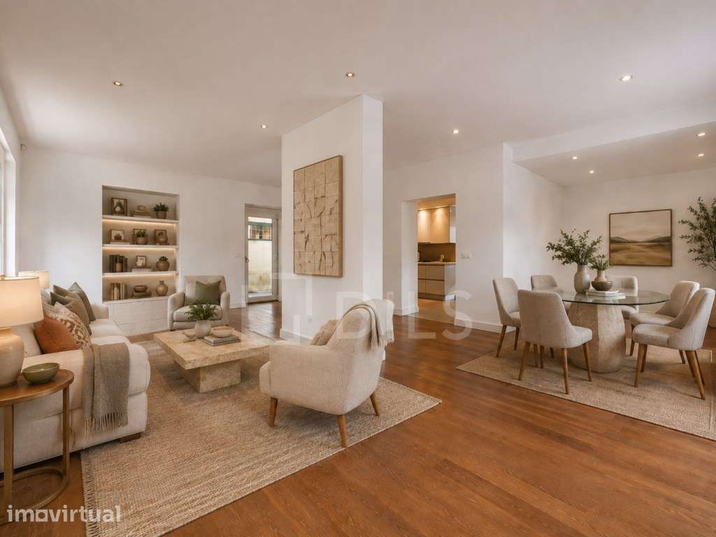 Apartamento T2, próximo do mar, no Estoril - Grande imagem: 3/49
