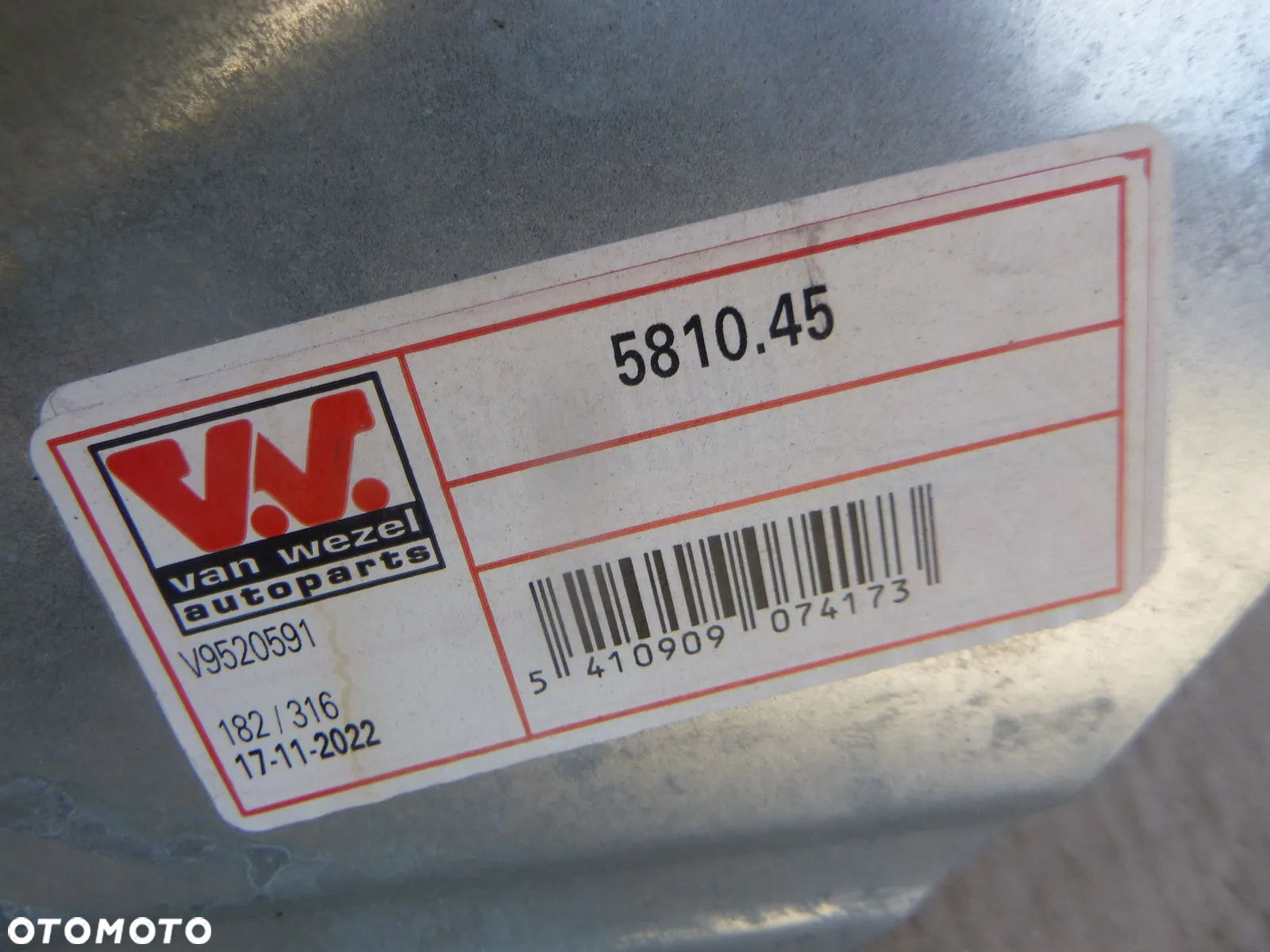 volkswagen golf mk1 i 73r - reperaturka błotnika tył lewa - 2