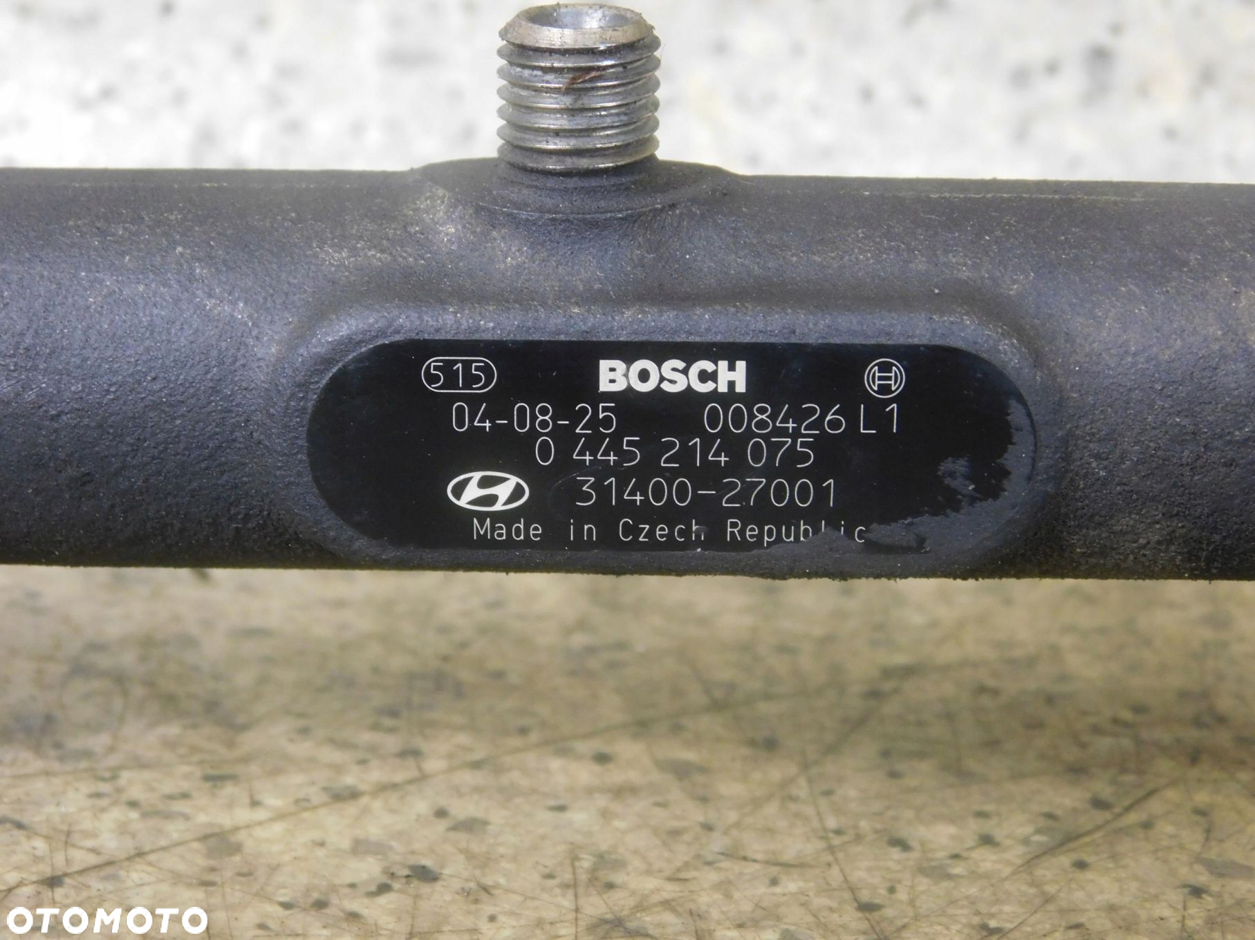 0445214075 Listwa Wtryskowa Hyundai Santa Fe 01 - 06 2.0 Crdi - 2