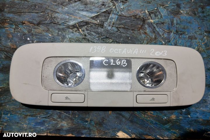 Lampa plafon spate 3T0947291A 3T0947291A Skoda Octavia 3 [2013 - 2017 - 1