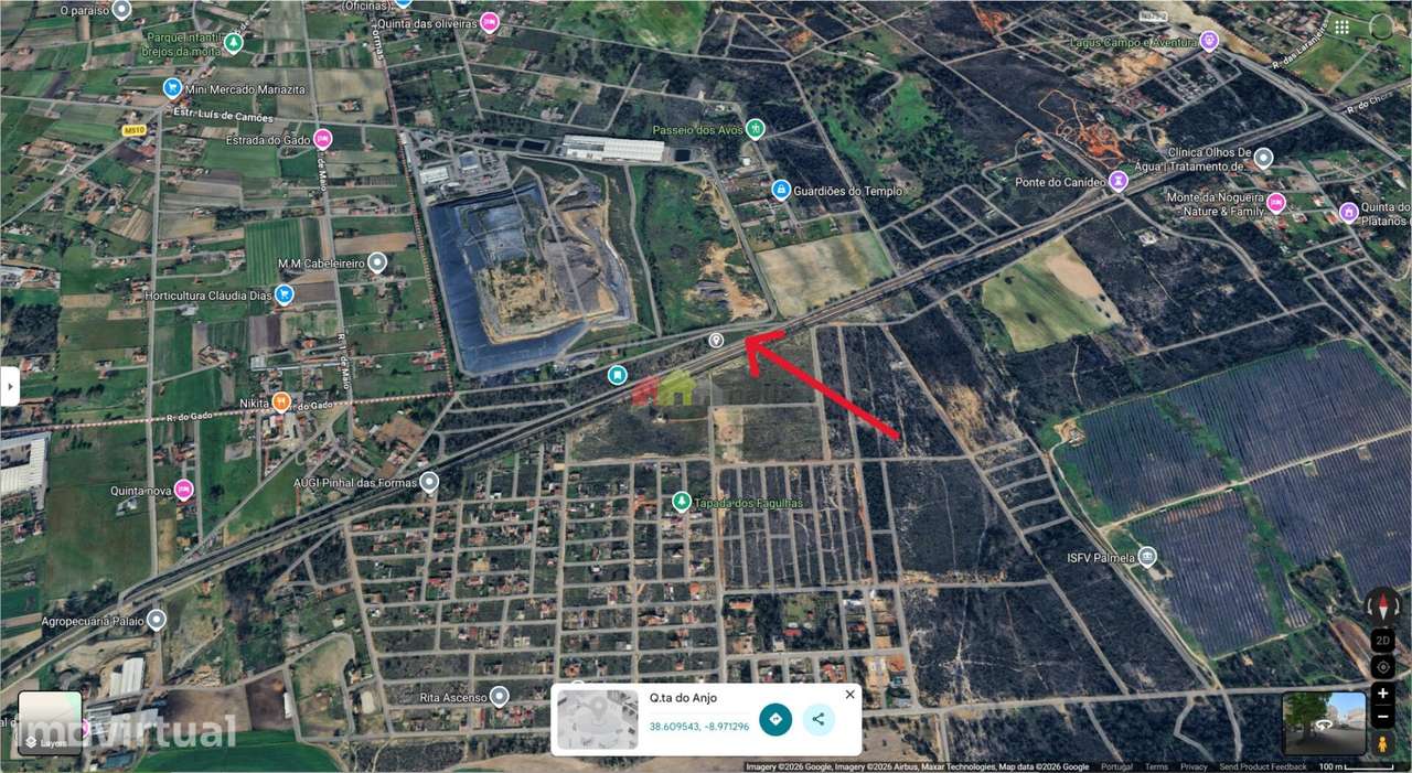 Terreno de 4.487 m2 em Palmela – Excelente Oportunidade de Investiment - Grande imagem: 3/5