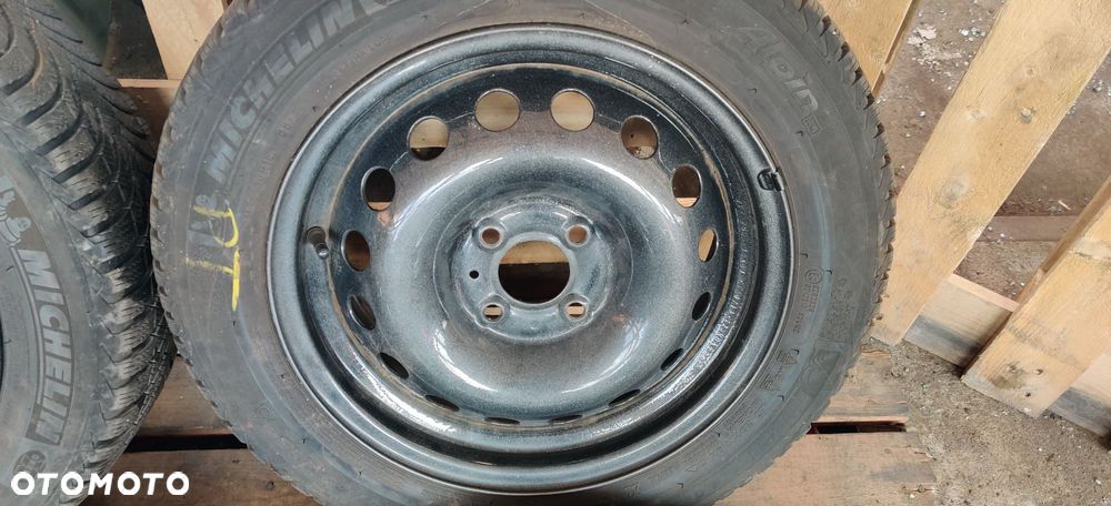 KOŁA FELGI STALOWE 15 CALI OPONY ZIMA RENAULT MODUS CLIO III 3  4X100 OPONY 185/60/15 - 4