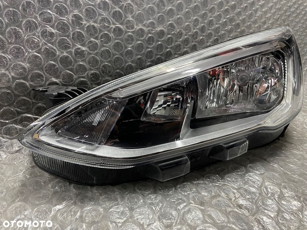 LAMPA LEWA PRZÓD PRZEDNIA FORD FOCUS MK4 IV ZWYKŁA H7 LED SREBRNA JX7B-13W030AE - 2