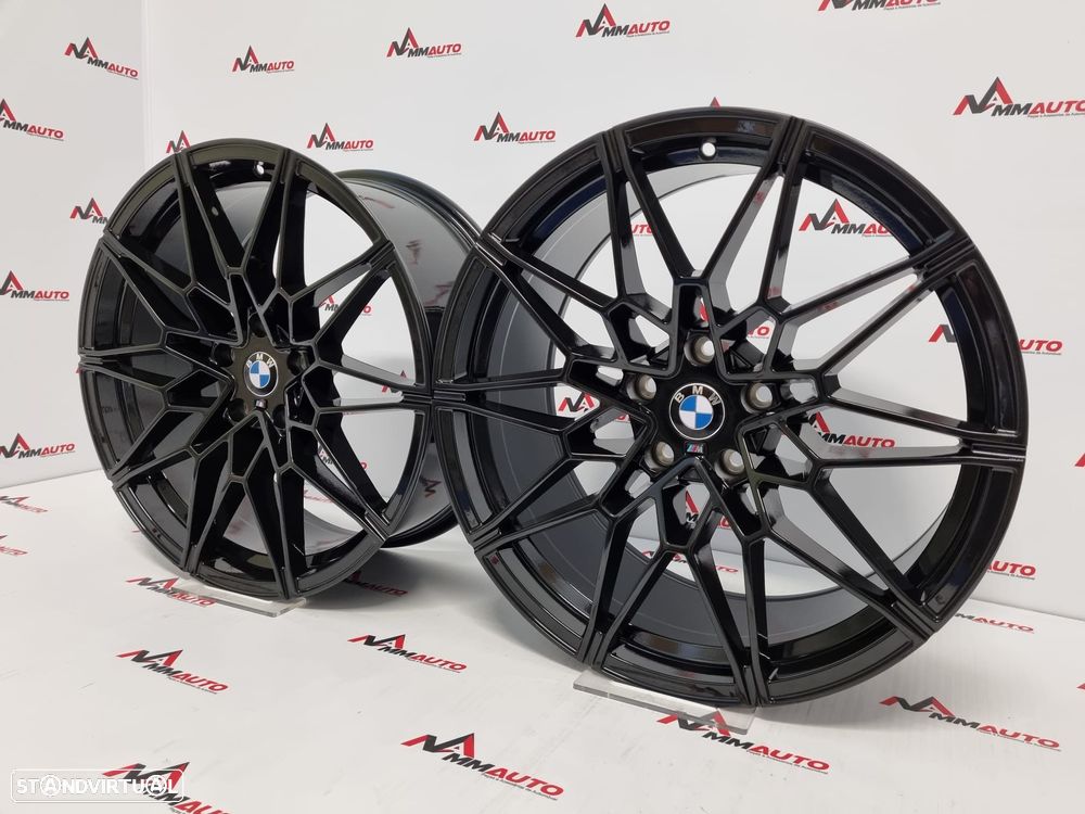Jantes Look BMW 826M Preto Brilho 20 - 2