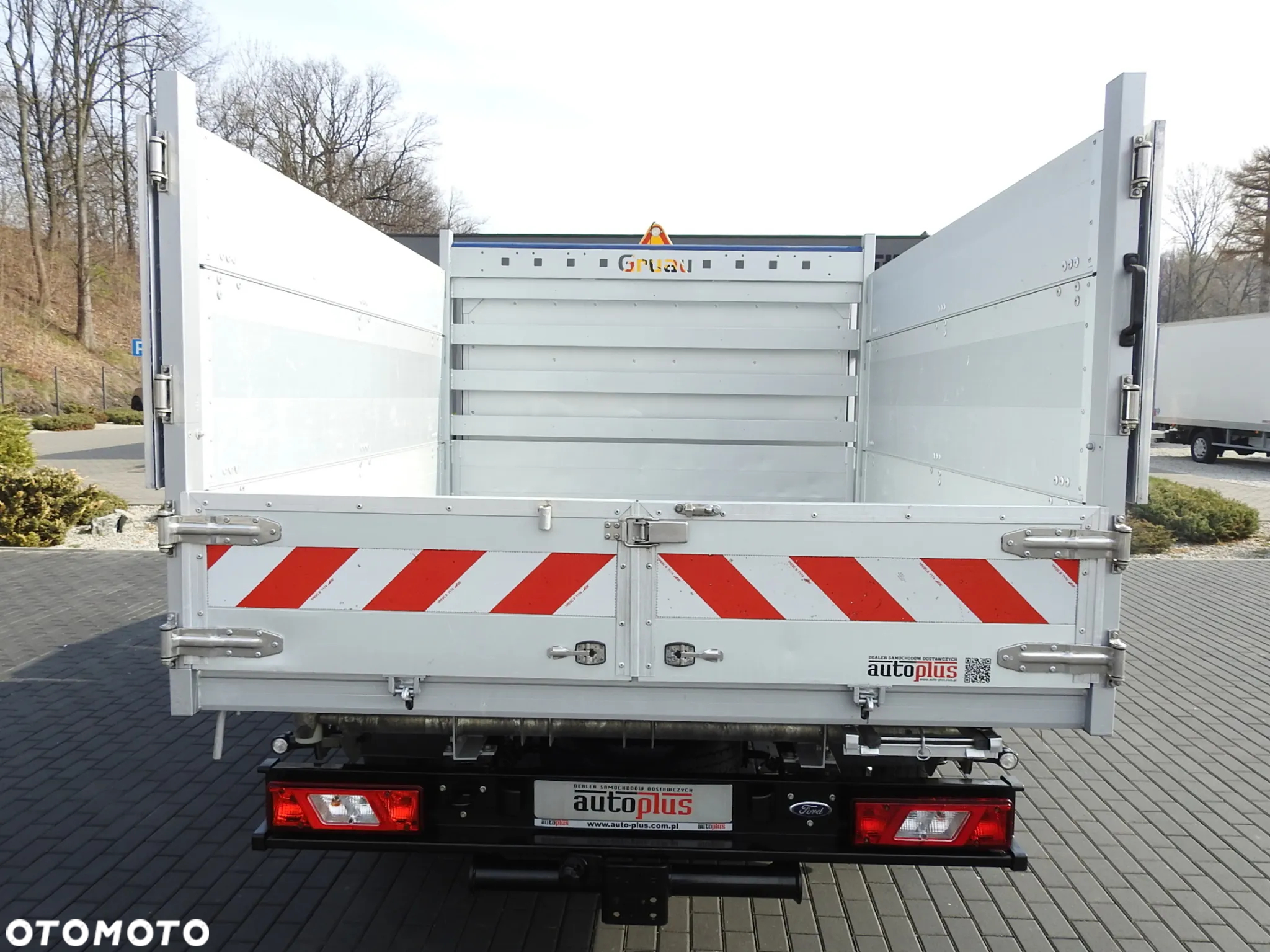 Ford TRANSIT  WYWROTKA PODWÓJNA KABINA DOKA 7 MIEJSC TEMPOMAT LEDY BLIŹNIACZE KOŁA KLIMATYZACJA 130KM [ E38372 ] - 12