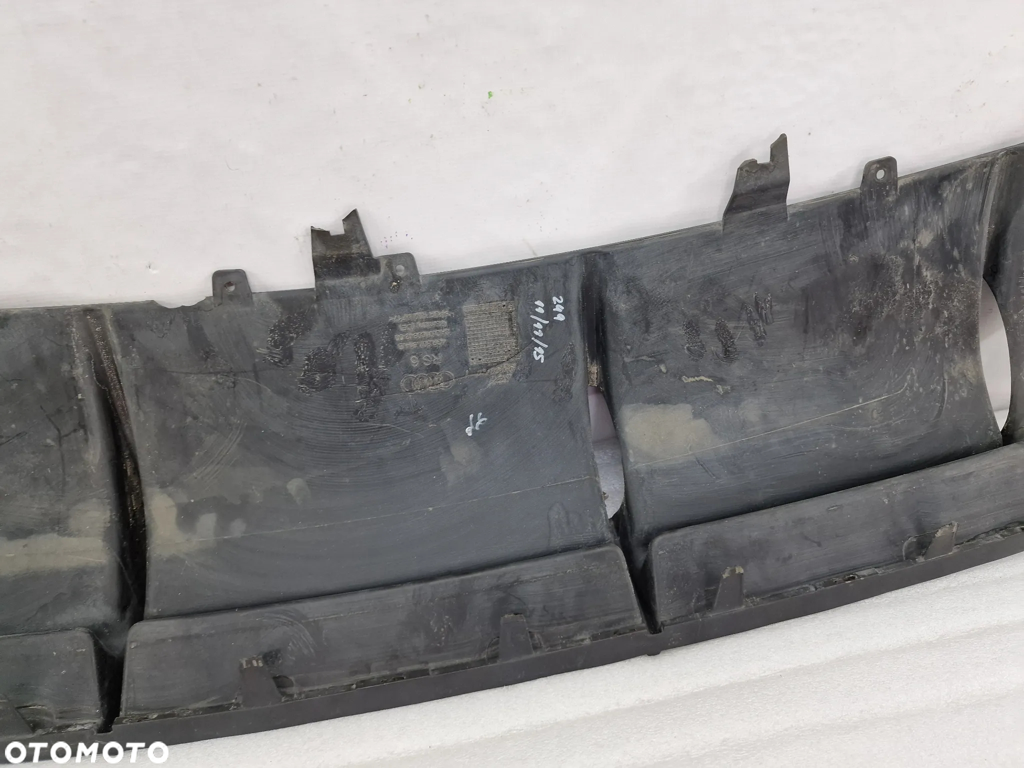 AUDI A6 4G0 / 4G9 C7 RS6 12- DYFUZOR / SPOJLER ZDERZAKA TYLNEGO TYLNIEGO TYŁ , NR 4G9807514B , NR AUKCJI DT636 - 17