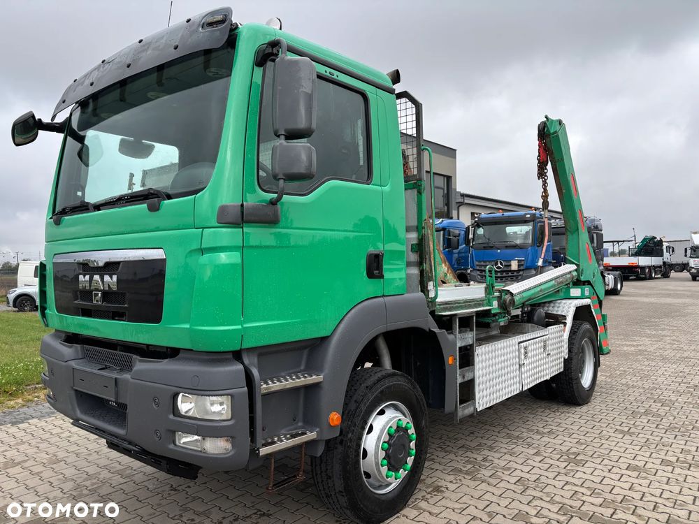 MAN TGM 18.340 4x4 naped na wał , skrzynia rozdzielcza z biegami terenowymi, hydraulika do wywrotu , bramowiec lub do zabudowy , wywrotka, HDS, wiertnica, energetyka, kiper itp. - 2