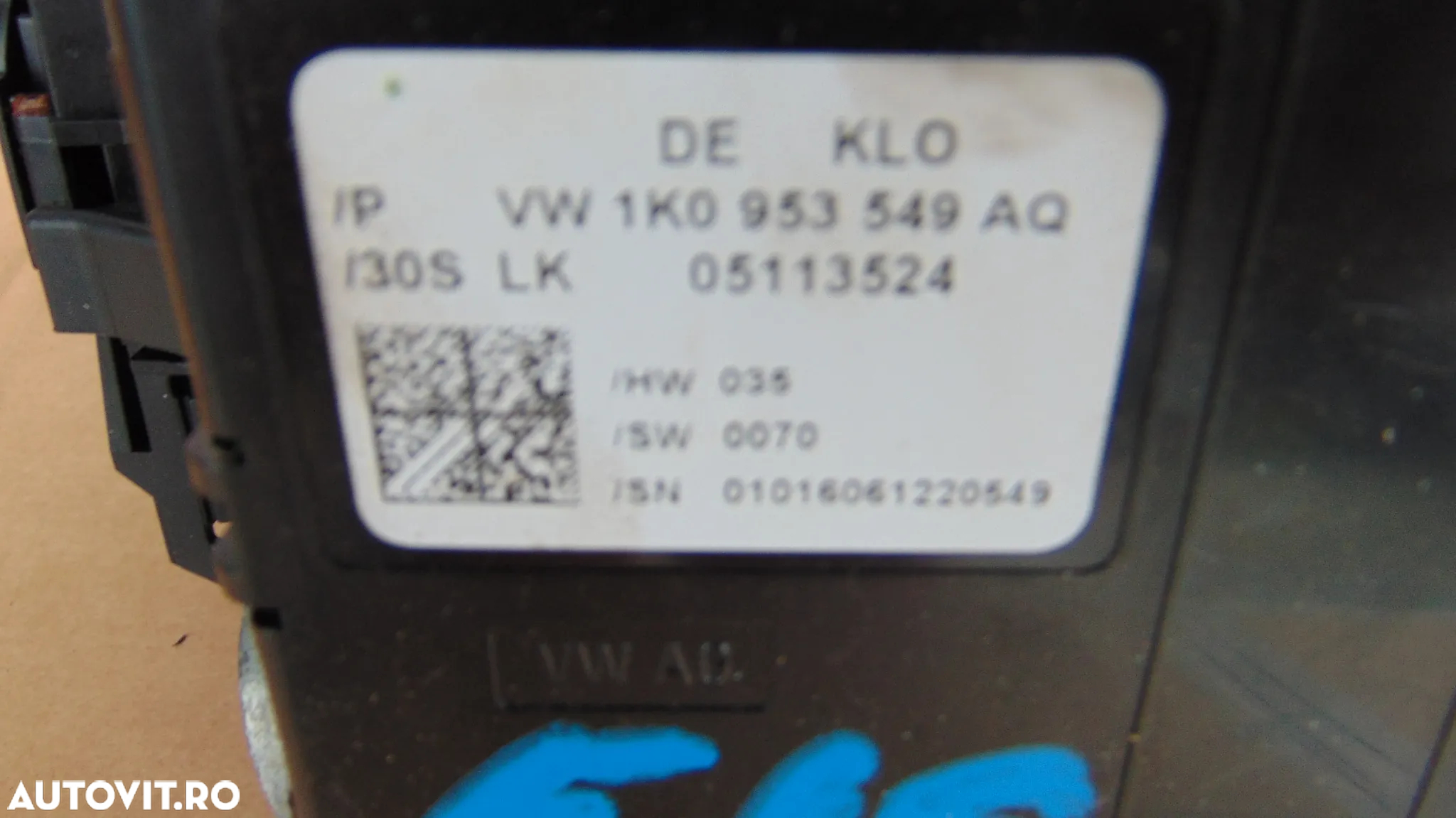 Modul coloana volan VW Eos calculator golf 5 skoda octavia 2 golf 5 plus touran caddy seat leon tol - 2