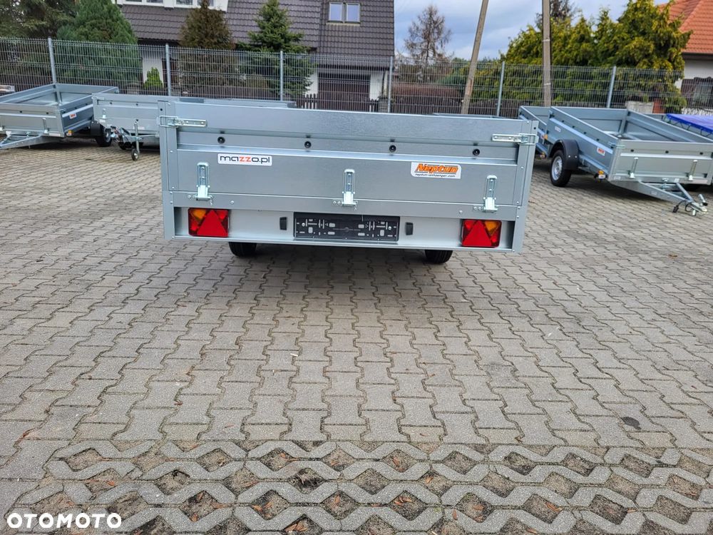 Neptun DOSTAWA! Przyczepa platforma wym. 320x168 SPAWANA! koła pod spodem N7-320 2 kps, wszystkie burty DEMONTOWALNE, lekka kat.B GN233 - 9