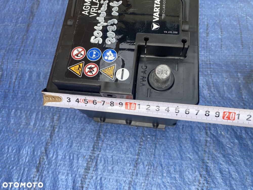 AUDI Q5 80A LIFT AKUMULATOR 4P0915089C / ORYGINAŁ 2023 / 68Ah 680A - 4