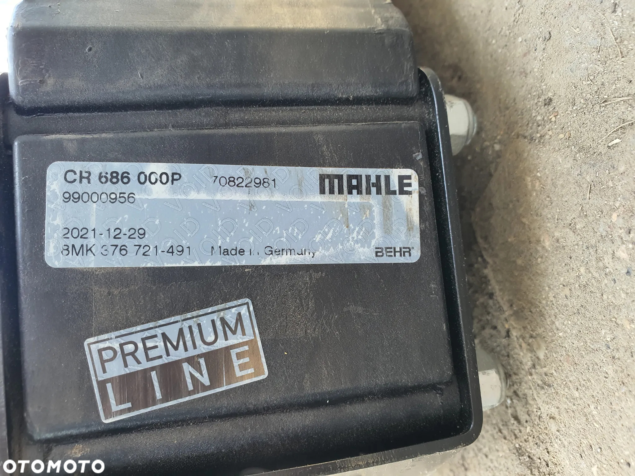 Chłodnica, HELLA 8MK 376 721-491, CR 686 00P, Mercedes Actors MP2, MP3 - 3