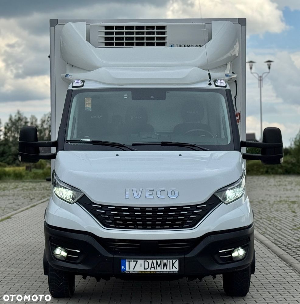 Iveco Daily‼️72C18‼️2021r 3.0 HI-MATIC Chłodnia/Mroźnia zakres -32C THERMO KING V-500 MAX Źródło Zasilania 400V Grube Ściany/Podłoga Przegroda komorowa‼️ Full LED na bliźniaku Salon Polska DMC7200kg - 10