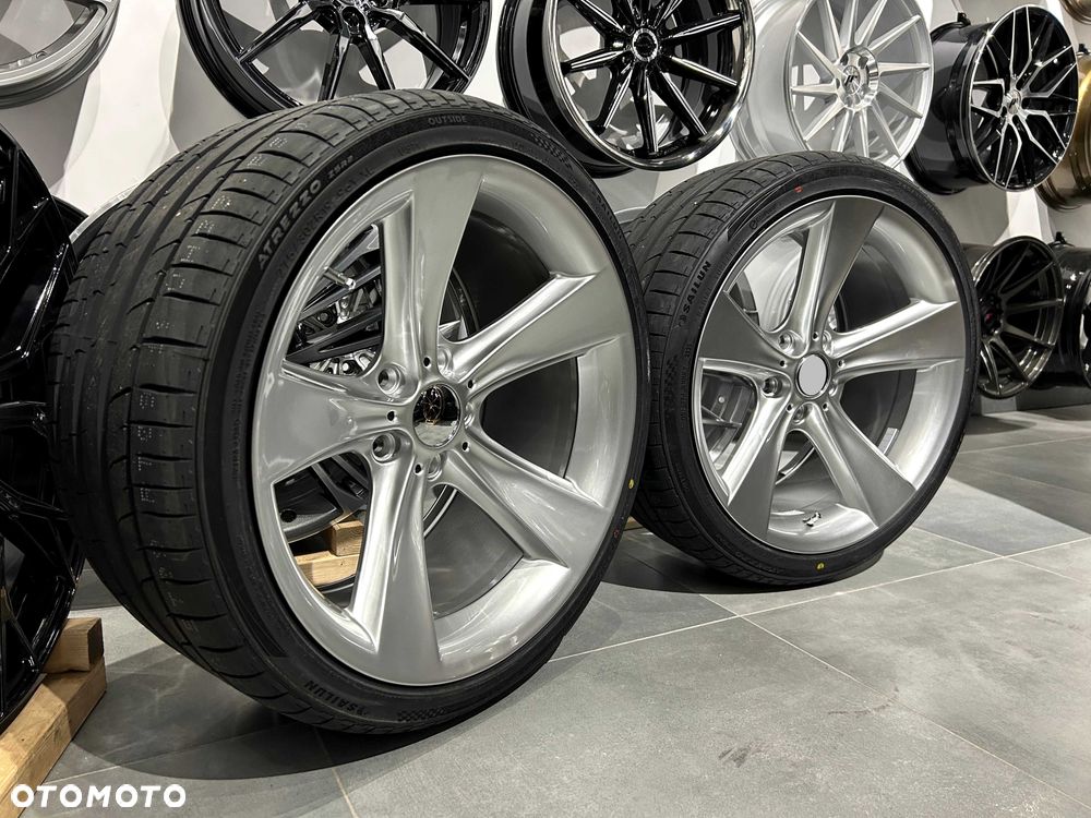 Koła letnie 19 5x120 BMW E60 E61 Styling 128 przód tył 9" 10" - 2
