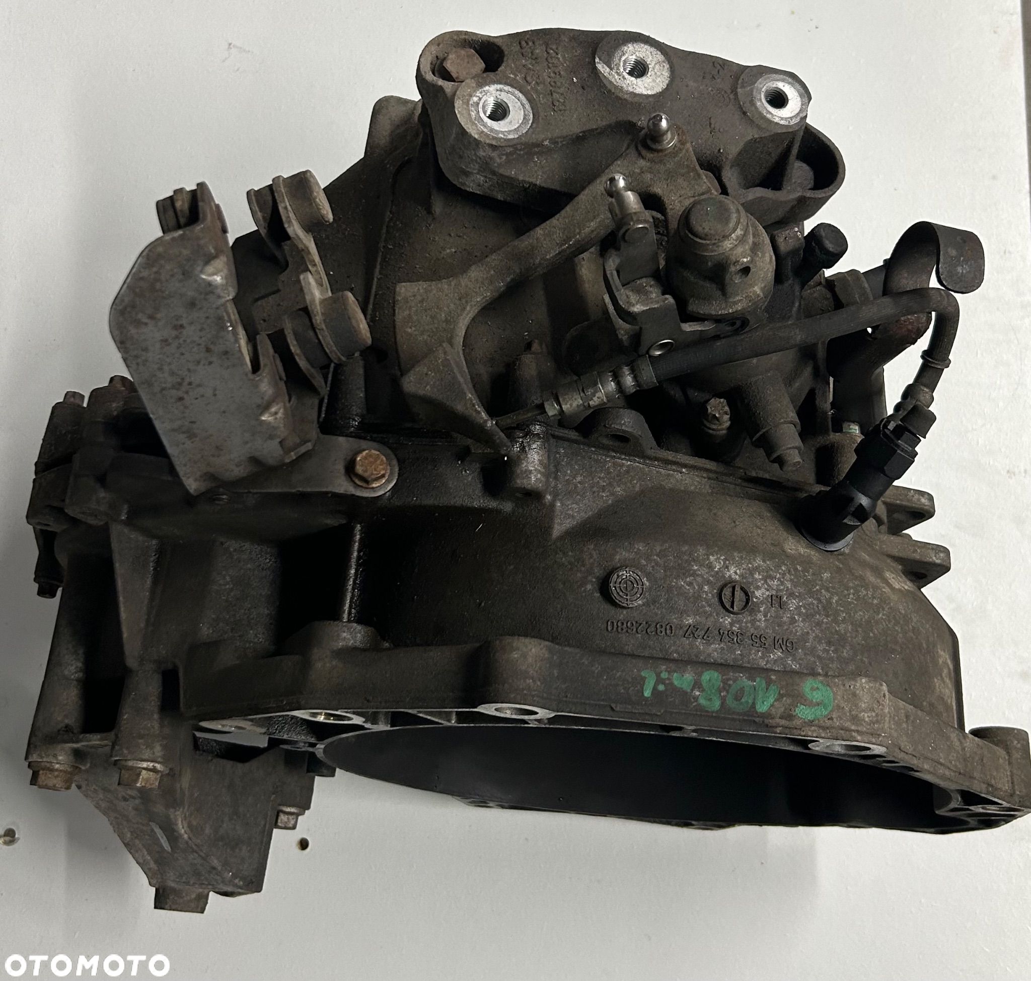 Saab 93 skrzynia biegów manualna 6 biegów f40 2.0 1.8 55354727 - 1