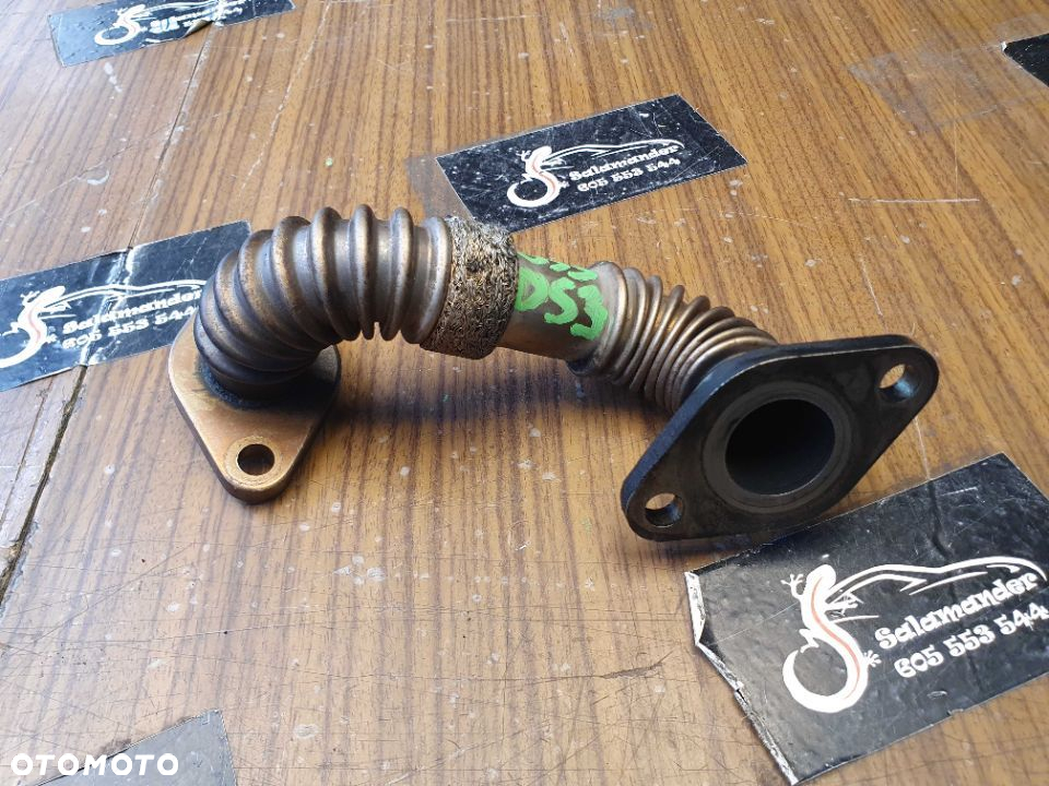 Rurka 028131521AD Przewód Rura Kruciec EGR 1.9 2.0 TDI AVF AWX BPW Audi A4 B6 B7 VW Passat B5 028131521AD - 2