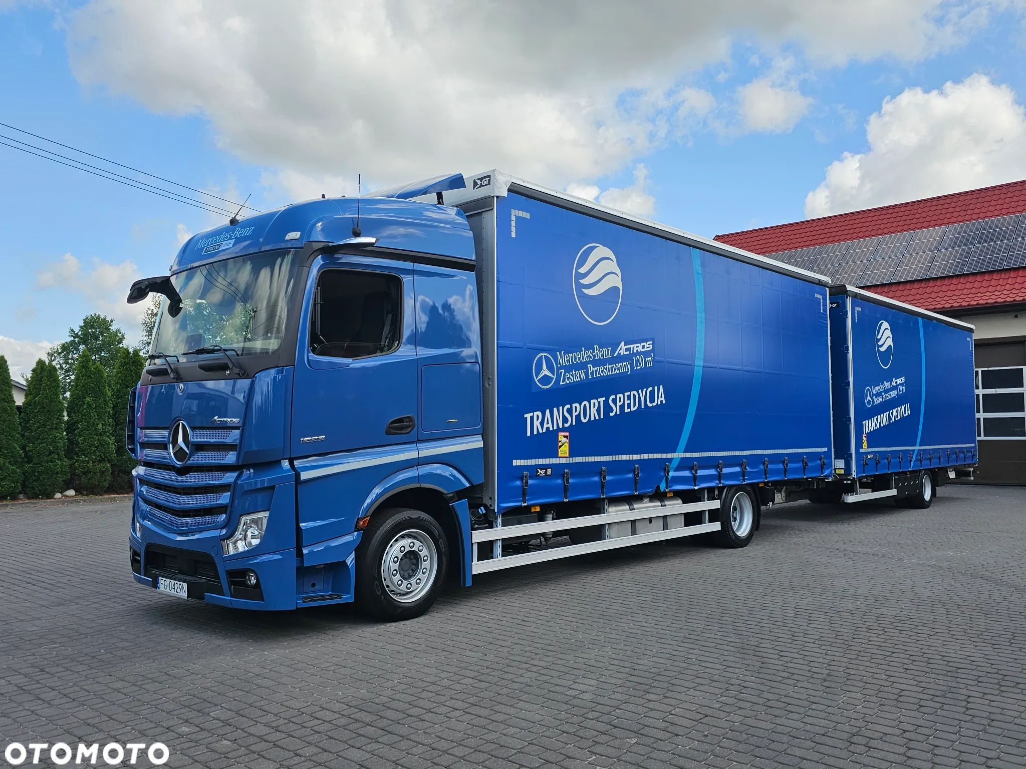 Mercedes-Benz ACTROS 1833 MP5 ZESTAW TANDEM 120m Przestrzenny! - 1