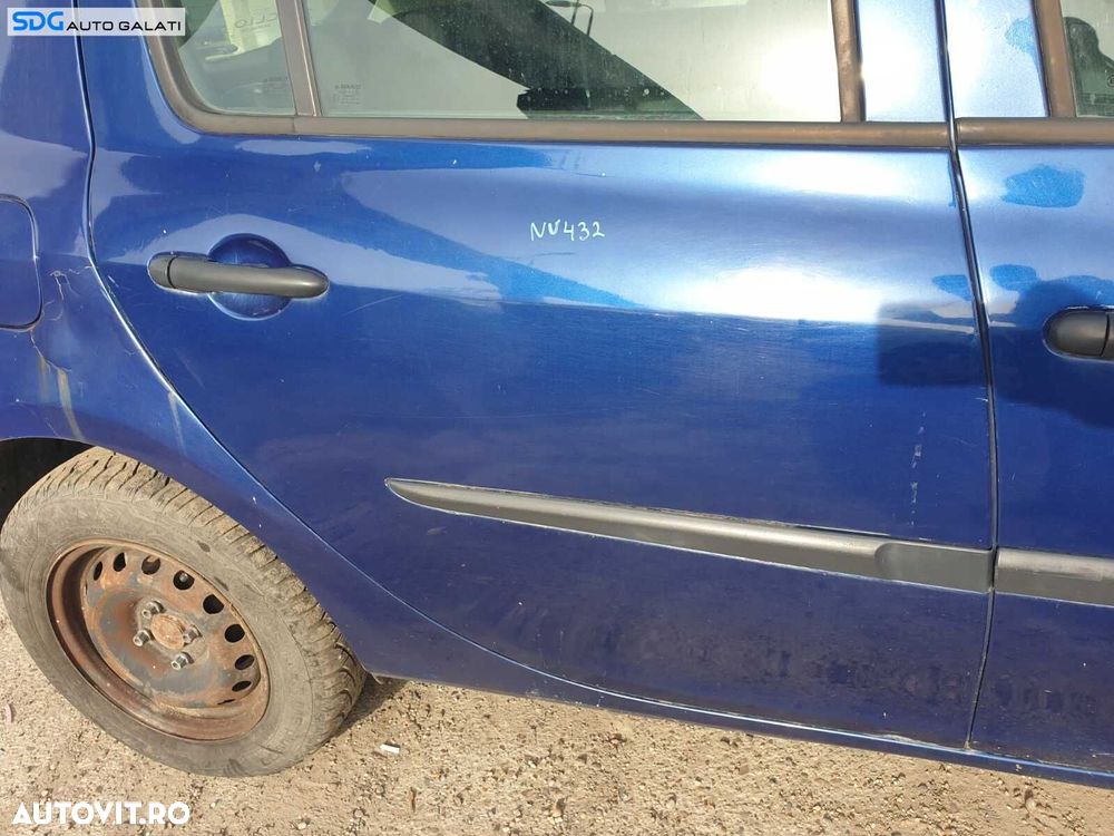 Usa Usi Portiera Portiere Dreapta Spate Dezechipata Renault Clio 3 Hatchback 2005 - 2014 Culoare NV432 [C3636] - 1
