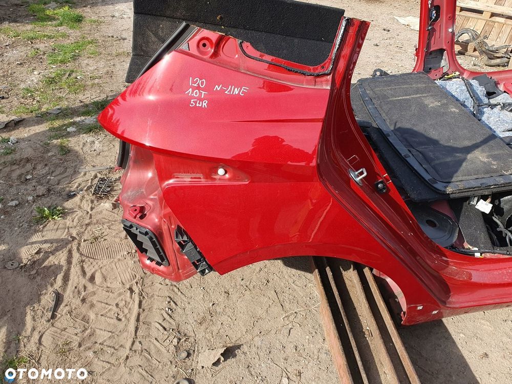 HYUNDAI I20 III N ĆWIARTKA TYŁ BŁOTNIK prawy prawa 5WR - 2