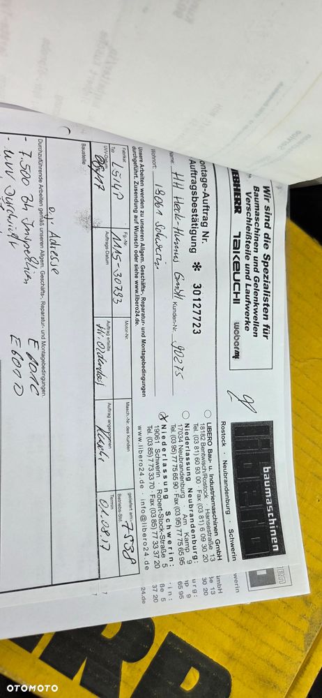 Liebherr <<Liebherr L514, 2012 rok, nowa łyżka ,szybkozłącze, historia serwisowa!>> - 20