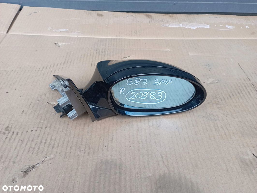 BMW 1 E87 LUSTERKO PRAWE 3 PIN EUROPA - 1