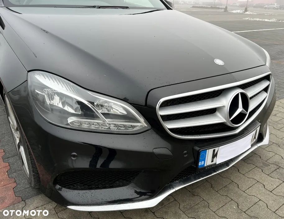 Przód kompletny zderzak AMG maska błotniki chłodnice pas przedni lampy LED OE Mercedes W212 Lift C197 - 18