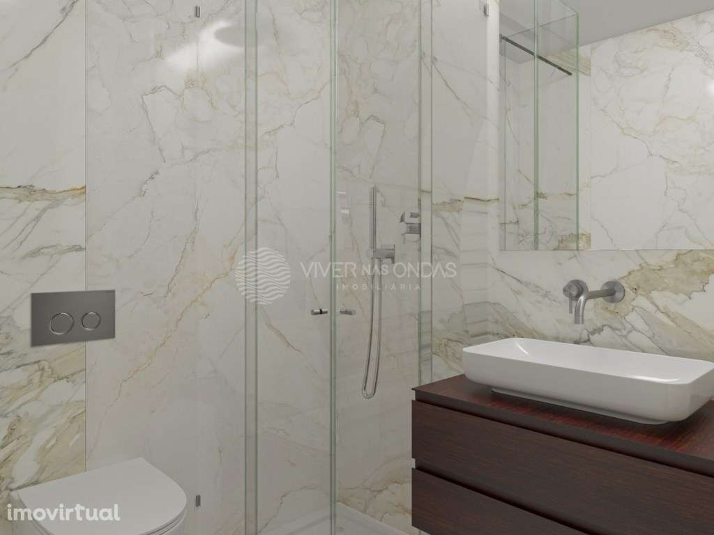 Apartamento T2 com lugar de parqueamento e arrecadação, junto ao en... - Grande imagem: 4/107