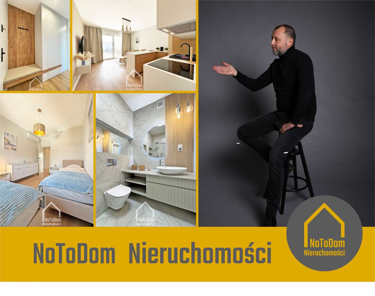 Nowe, umeblowane 3 pokoje z balkonem – Ustka