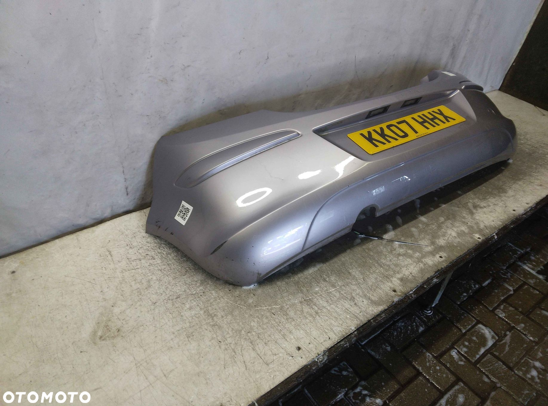 ^ ZDERZAK TYŁ TYLNY OPEL CORSA D Z166 FIOLET FIOLETOWY 5D 5 DRZWI HB - 3