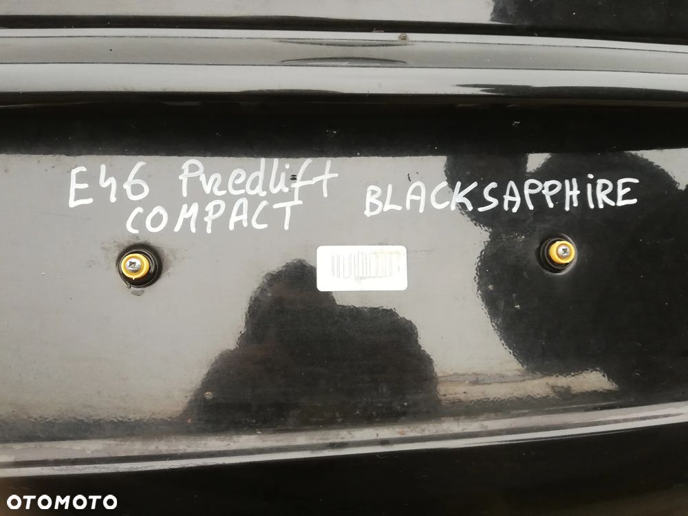 KLAPA TYŁ BMW 3 E46 COMPACT Blacksapphire - 4
