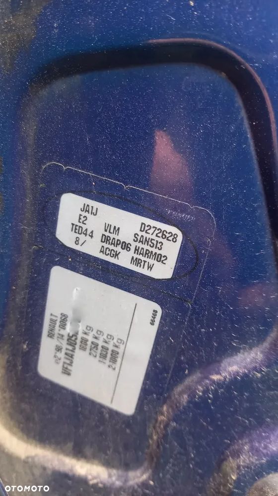 Renault Scenic I lift maska TED44 klapa drzwi zderzak silnik skrzynia lampa reflektor - 5