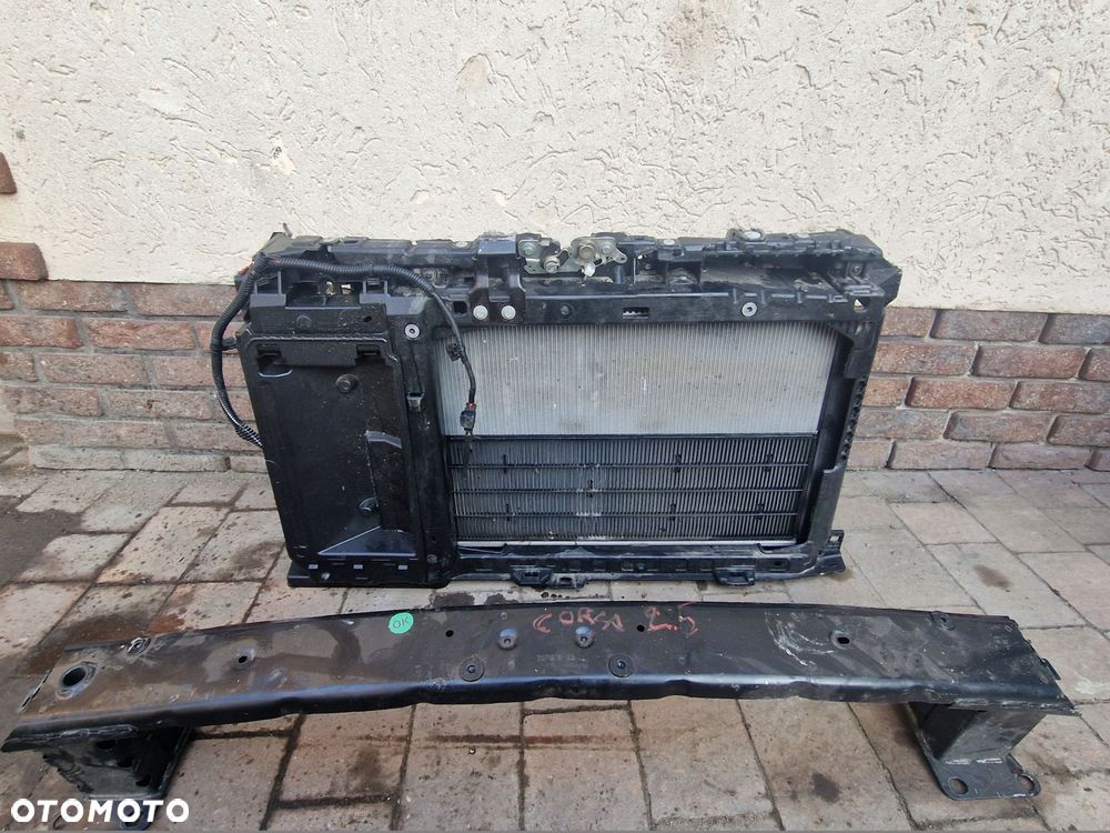 pas przedni chłodnica żaluzja belka opel corsa f elektryk - 3