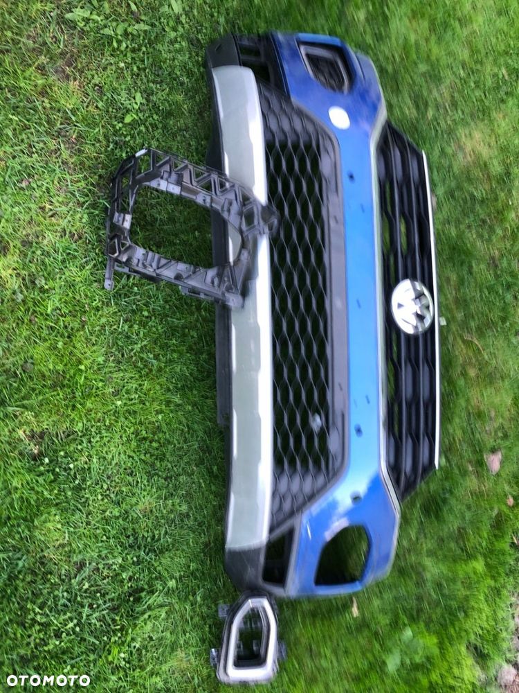 VW T-RoC 2GA zderzak kratki spoiler grill - 6
