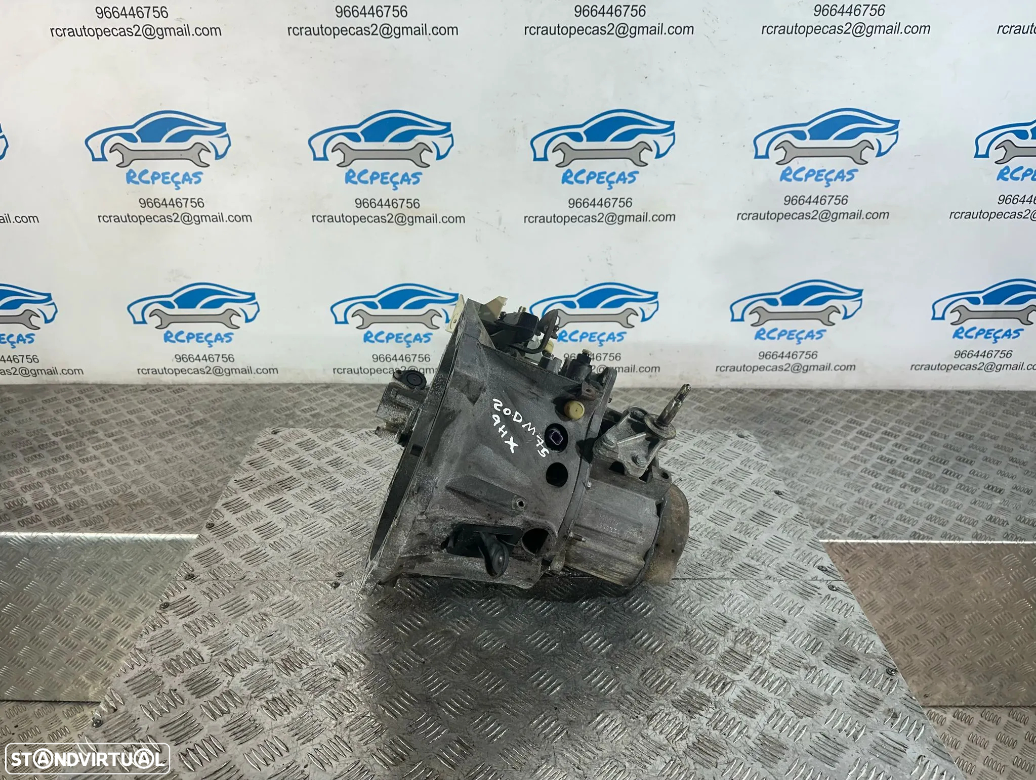 .Caixa 5 Velocidades Manual PSA Peugeot Citroen 20DM75 1.6 HDi 90cv 9HX - 4