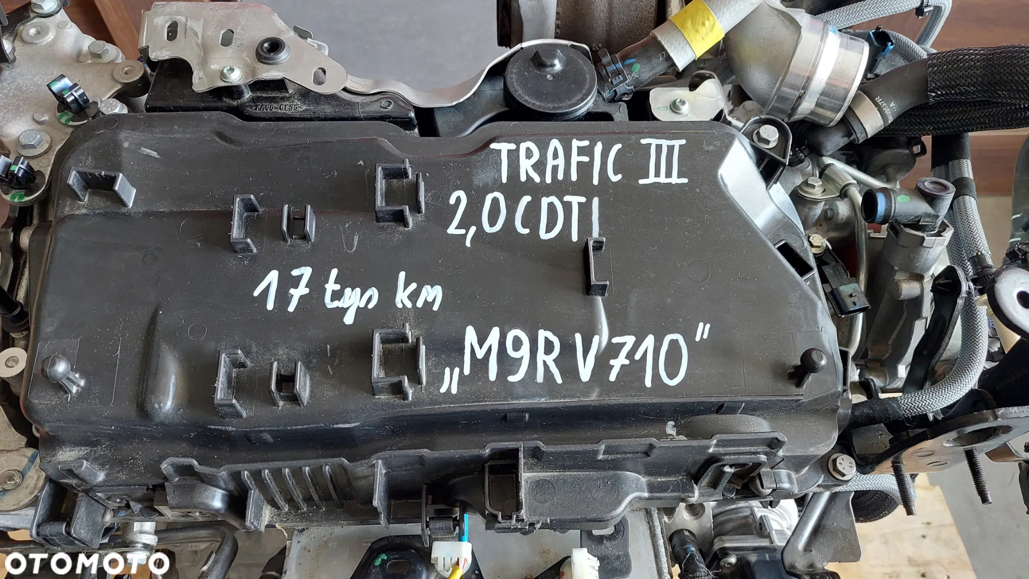 SILNIK RENAULT TRAFIC III 3 2,0 TDCI MODEL M9RV710 - 2