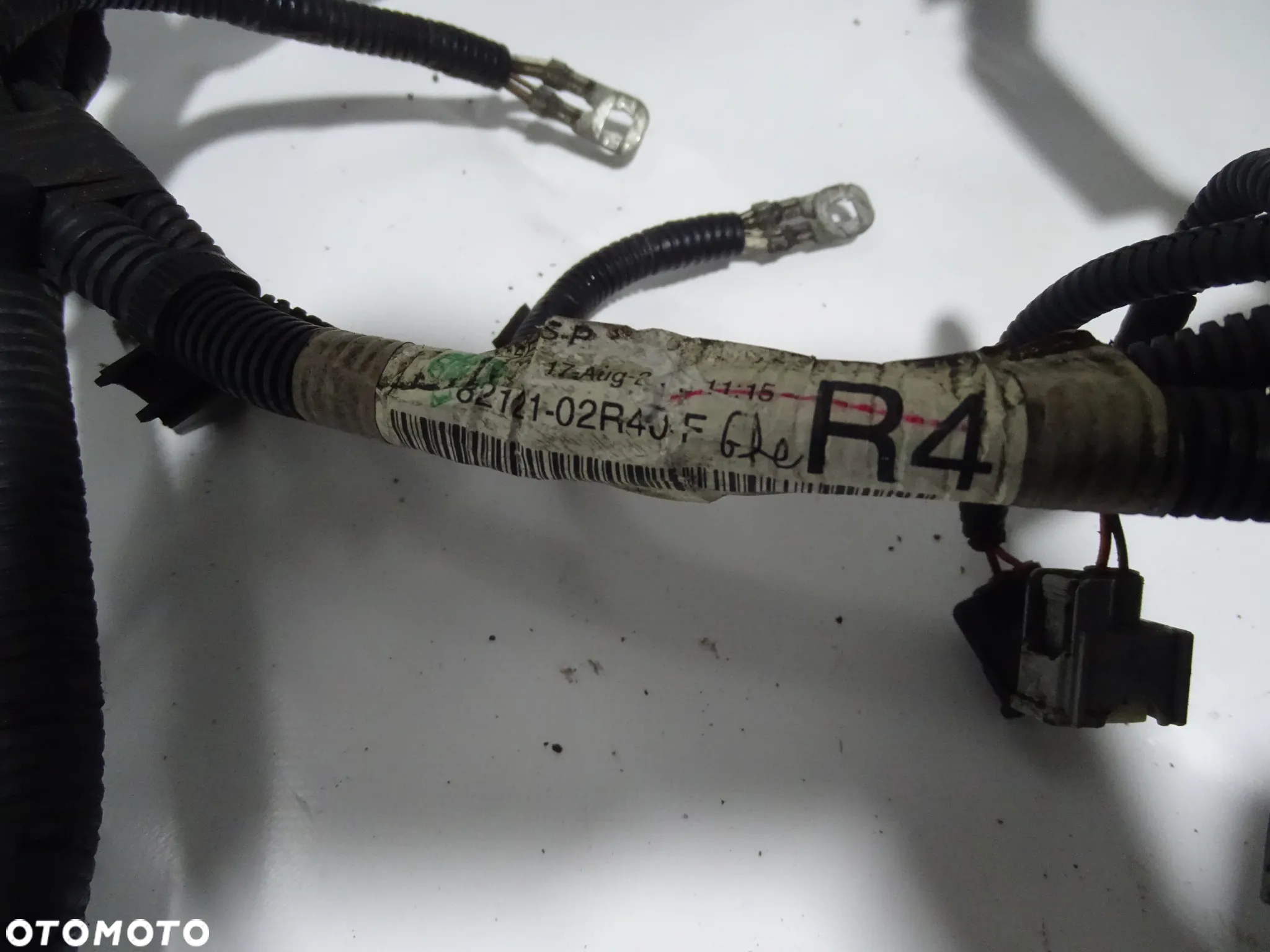 WIĄZKA INSTALACJA SILNIKA 1.6 VALVEMATIC TOYOTA AURIS I E15 LIFT 82121-02R40F F-VAT - 5