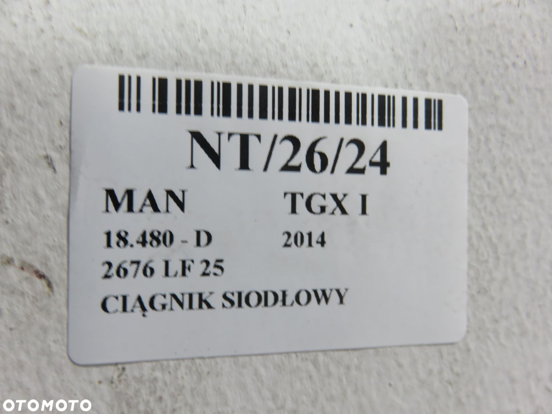BŁOTNIK TYŁ MAN TGX I 254069608 - 10