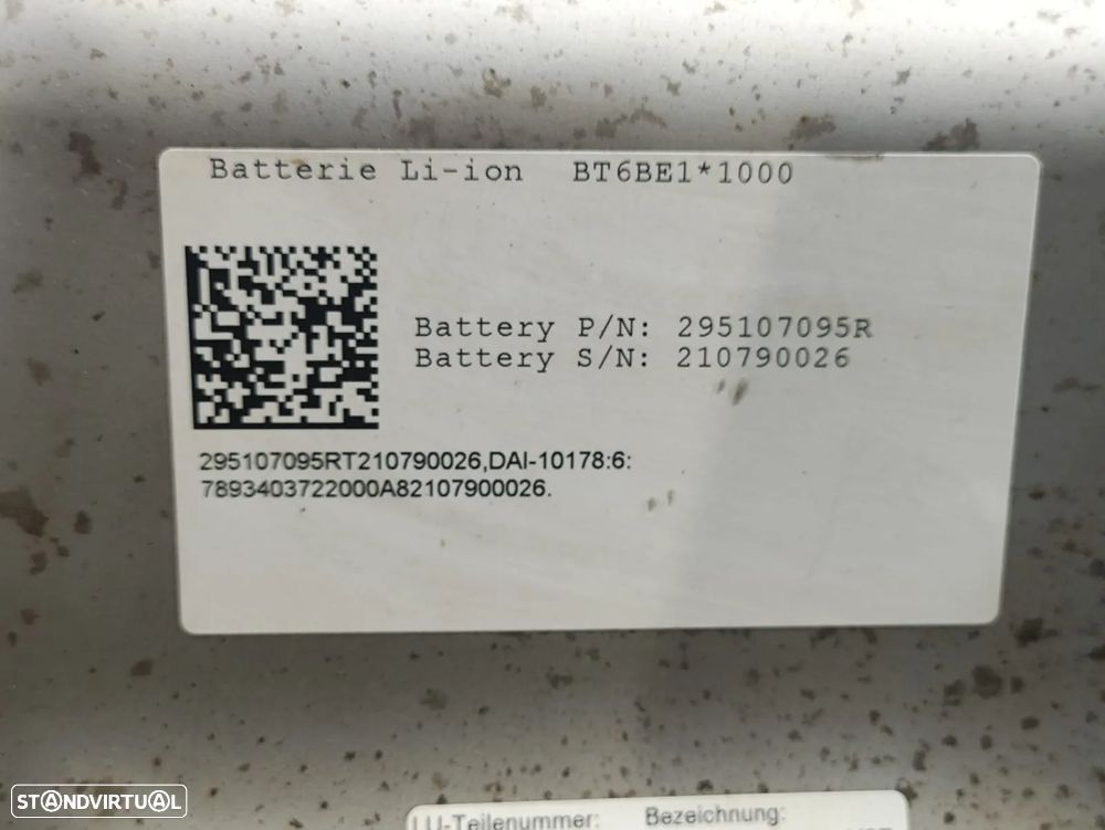 Bateria Elétrica Smart Forfour EQ 453 - 8