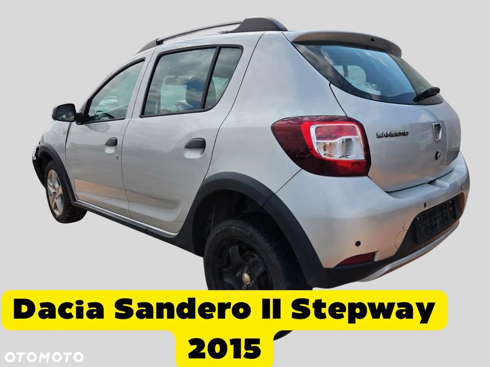 Dacia Sandero II Stepway 2015 Silnik 0.9 TCe (H4B400) 90 KM (66 kW) TED69 Na części silnik, drzwi, klapa bagażnika, zderzak, lampa - 1