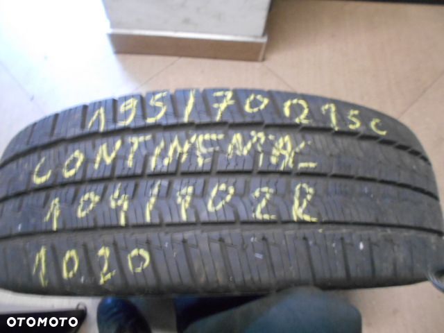 Opona pojedyńcza 195/70r15c continental vancontact 4season 8,6mm wielosezon - 1
