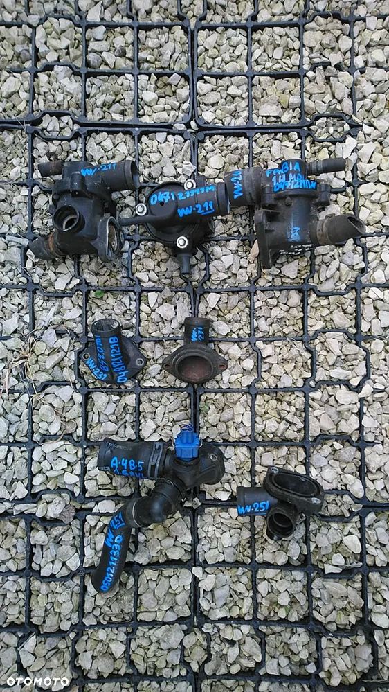 VOLKSWAGEN AUDI SEAT SKODA TERMOSTAT KRÓCIEC WODNY POMPA WODY - 8